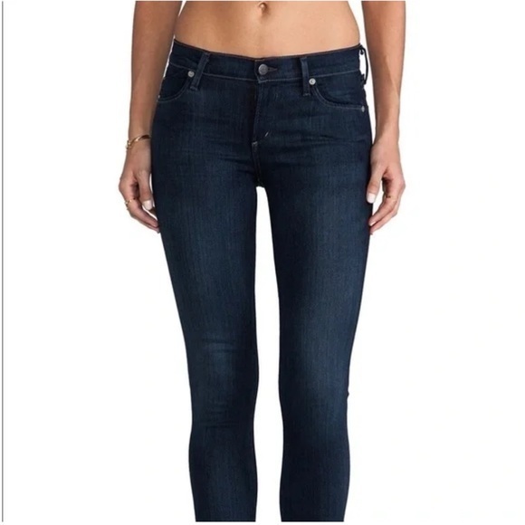 Citizens of Humanity Avedon slick skinny leg jeans dark blue size 28 - Picture 1 of 15